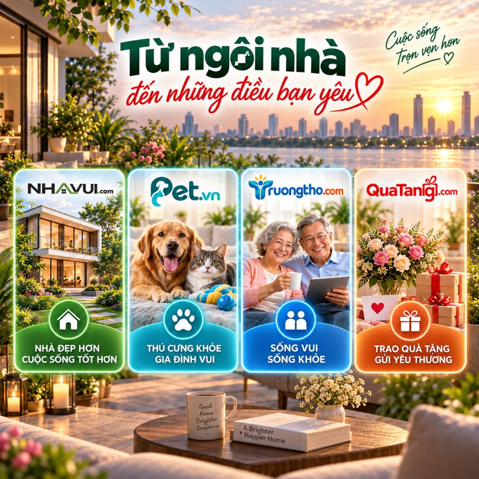 Từ ngôi nhà đến những điều bạn yêu